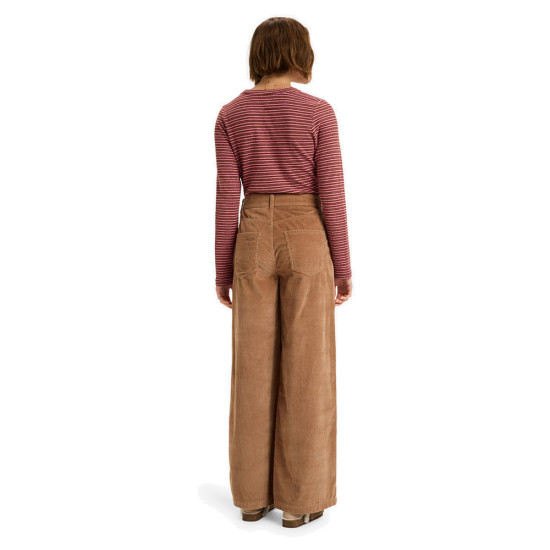 Roxy Γυναικείο παντελόνι Surf On Cloud Cord - Corduroy Wide Leg Trousers